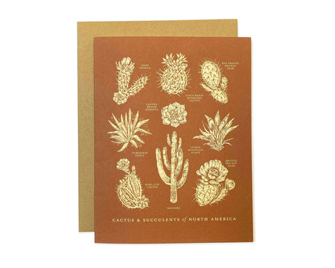 Cactus & Succulents Greeting Card