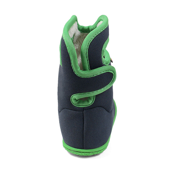 Baby Bogs Solid | Navy/Green