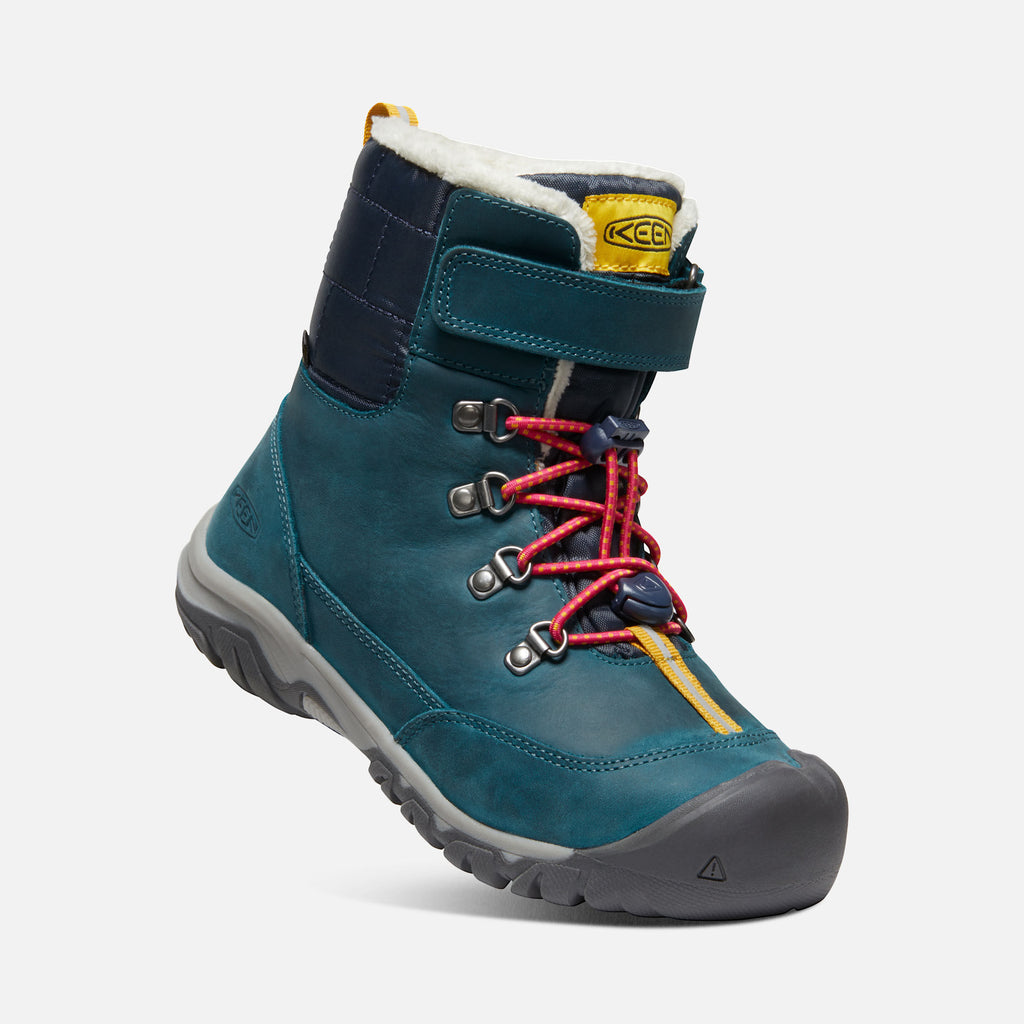 Youth Greta Boot | Blue Coral/Pink Peacock
