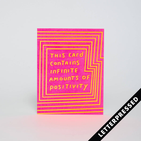 Greeting Card | Infinite Positivity