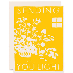 Sending Light Friendship Card