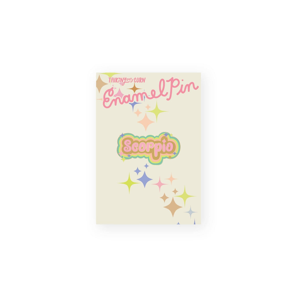 Zodiac Enamel Pin | Scorpio