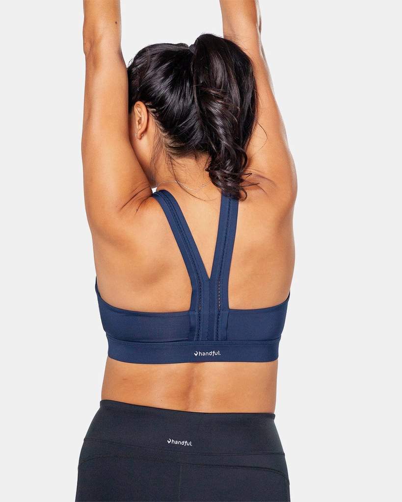 Y-Back Bra | Night Swim Navy
