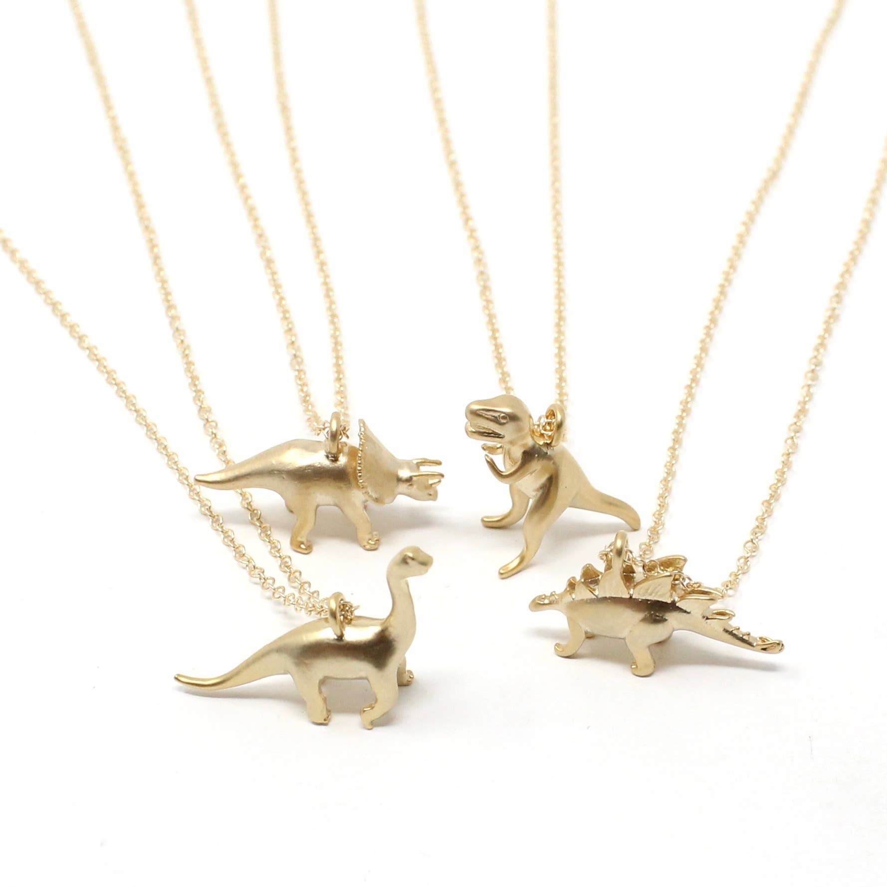 Dino Necklace | Triceratops