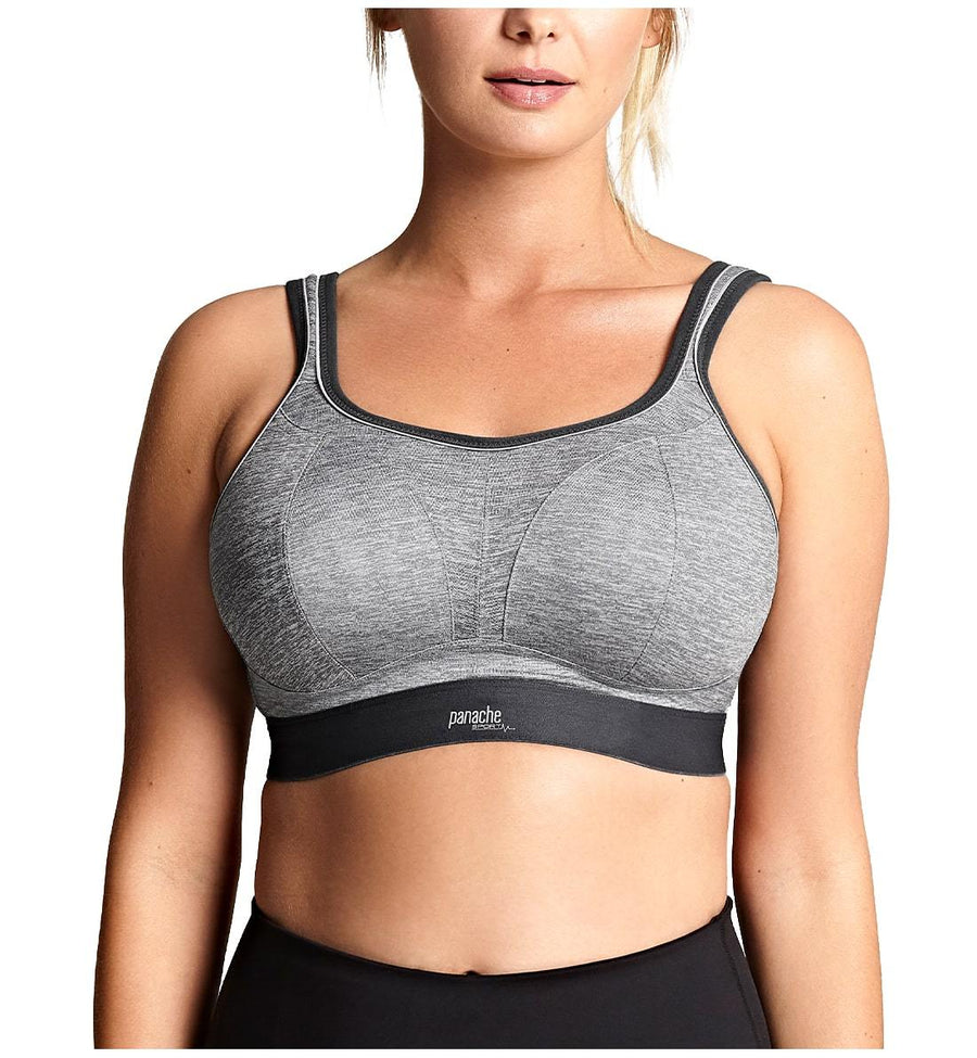 Nonwired Sports Bra | Charcoal Marl