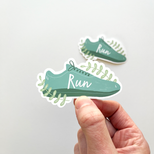 Run Shoe Sticker