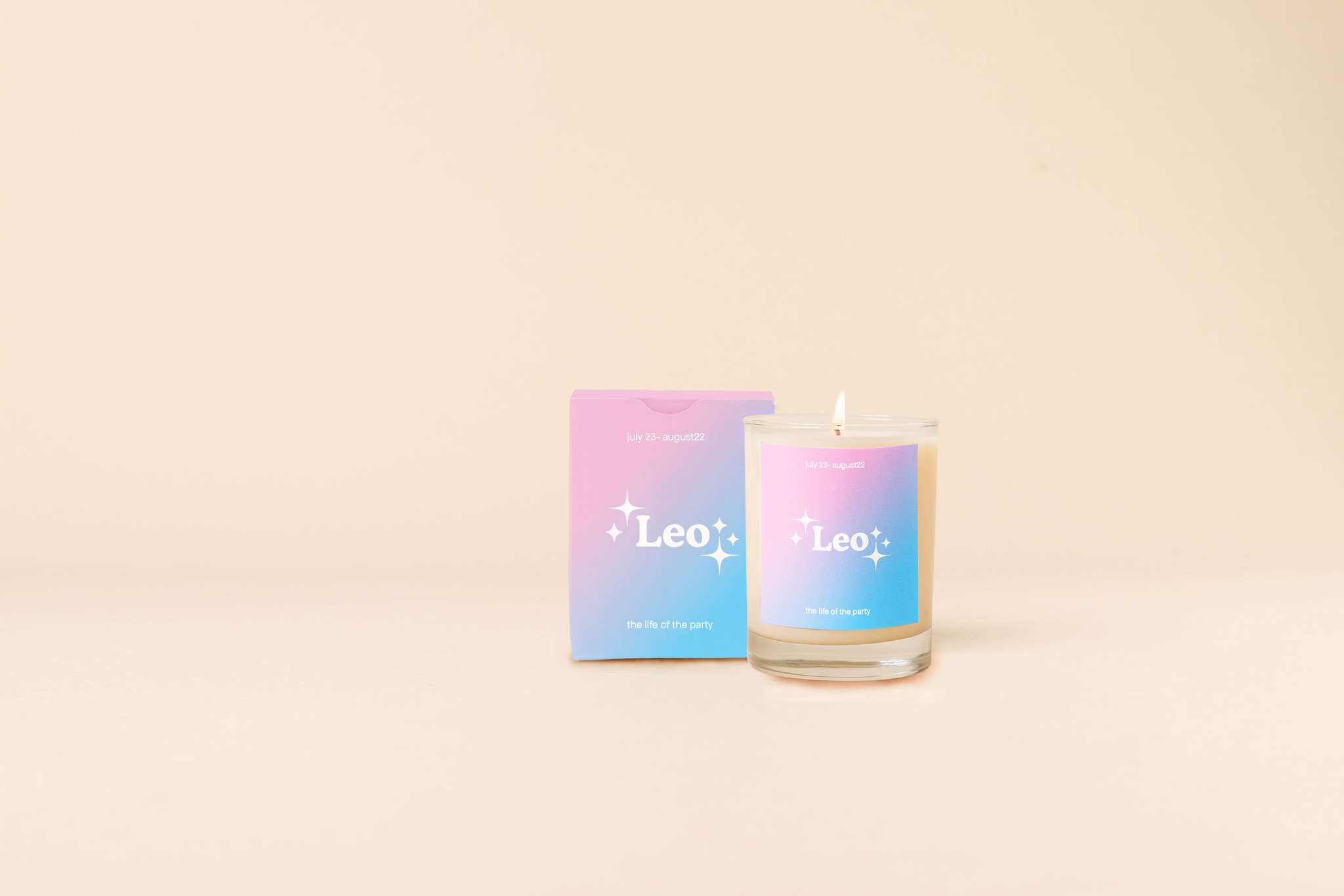 Zodiac Candles: Leo