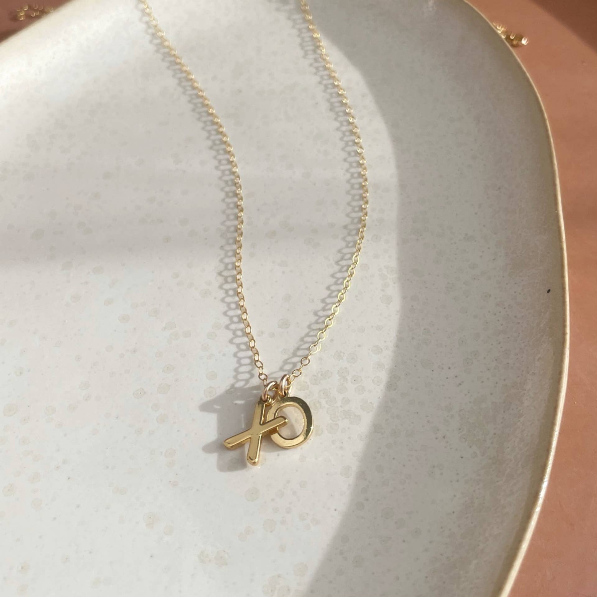 Buy XO Necklace Valentine's Jewelry Valentine's Gift Online in India - Etsy