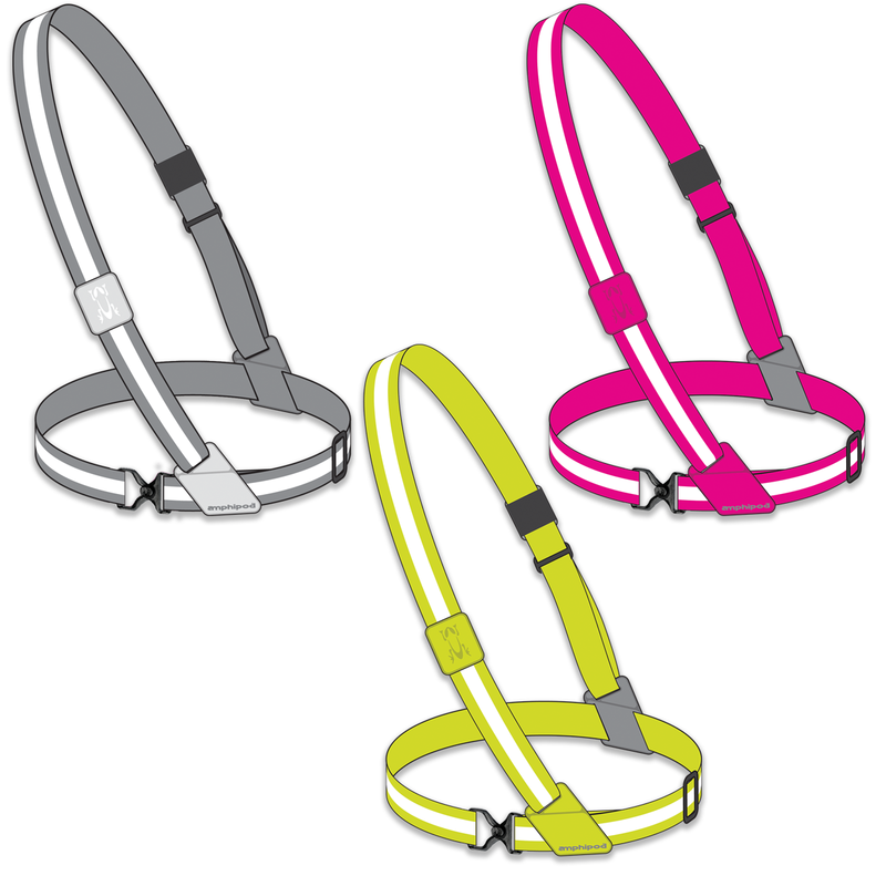 Xinglet Visibility Sash | Bright Pink