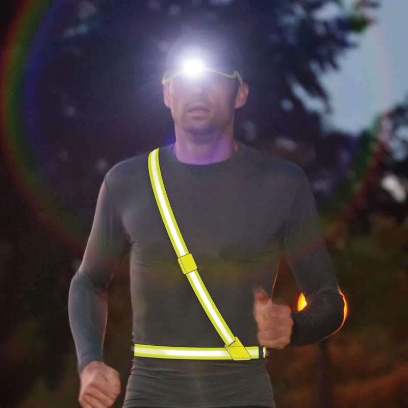 Xinglet Visibility Sash | Bright Pink