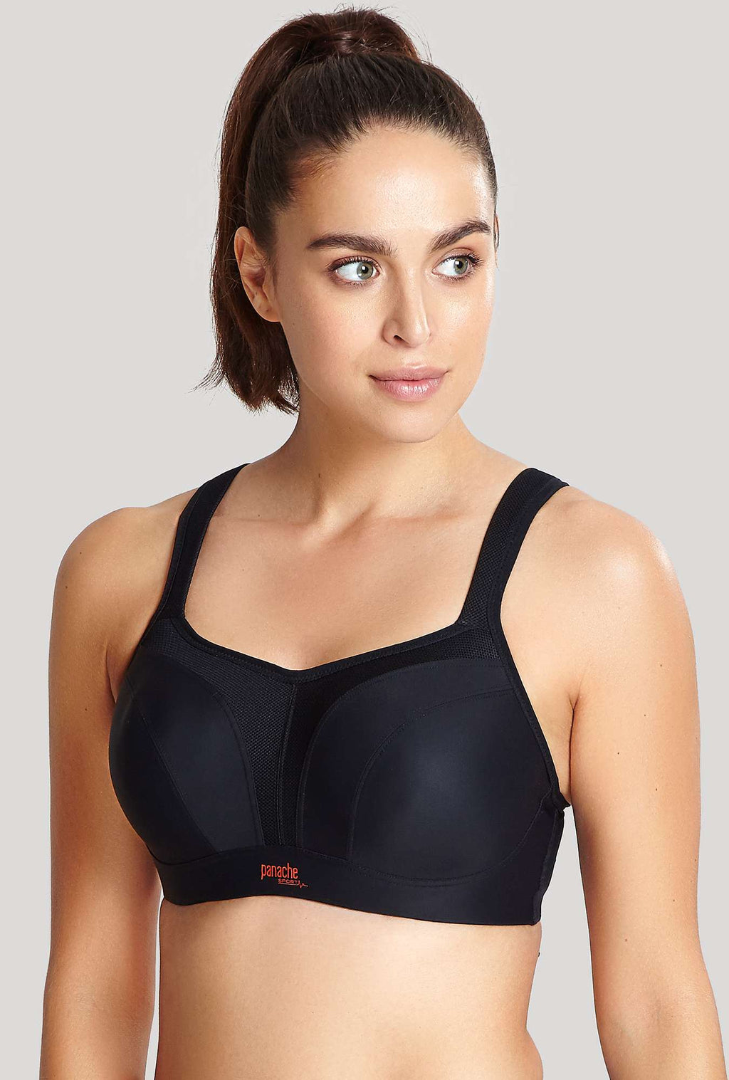 Highest-Impact Sports Bra | Black