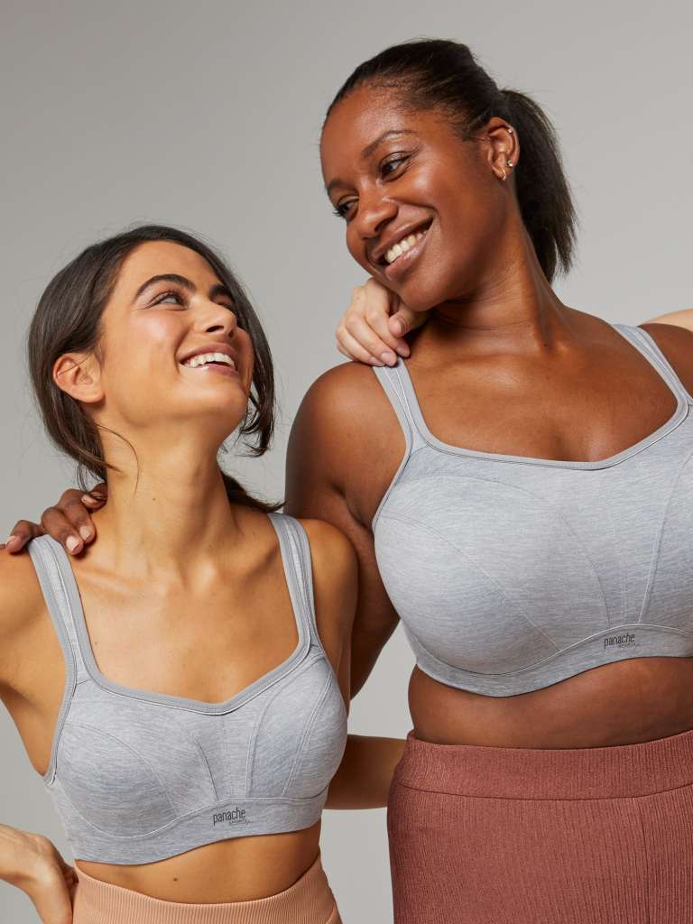 Highest-Impact Sports Bra | Grey Marl