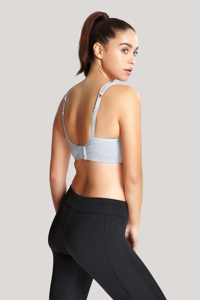Highest-Impact Sports Bra | Grey Marl