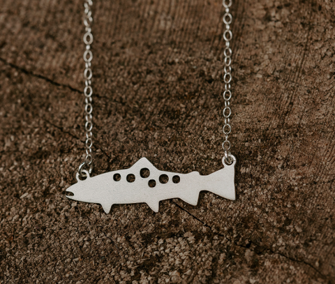 Made of Mountains - Trout Necklace