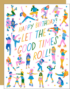 Roller Peeps | Birthday Card