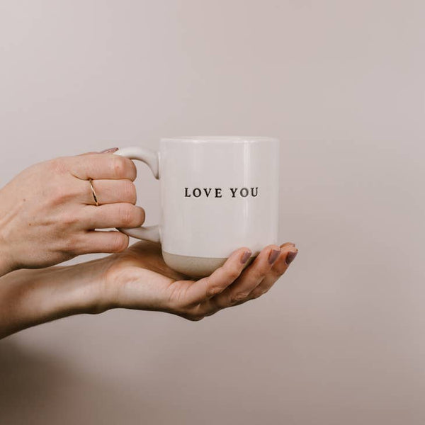 Cream Coffee Mug |  Love You