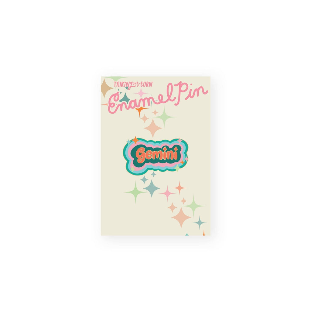 Zodiac Enamel Pin | Gemini
