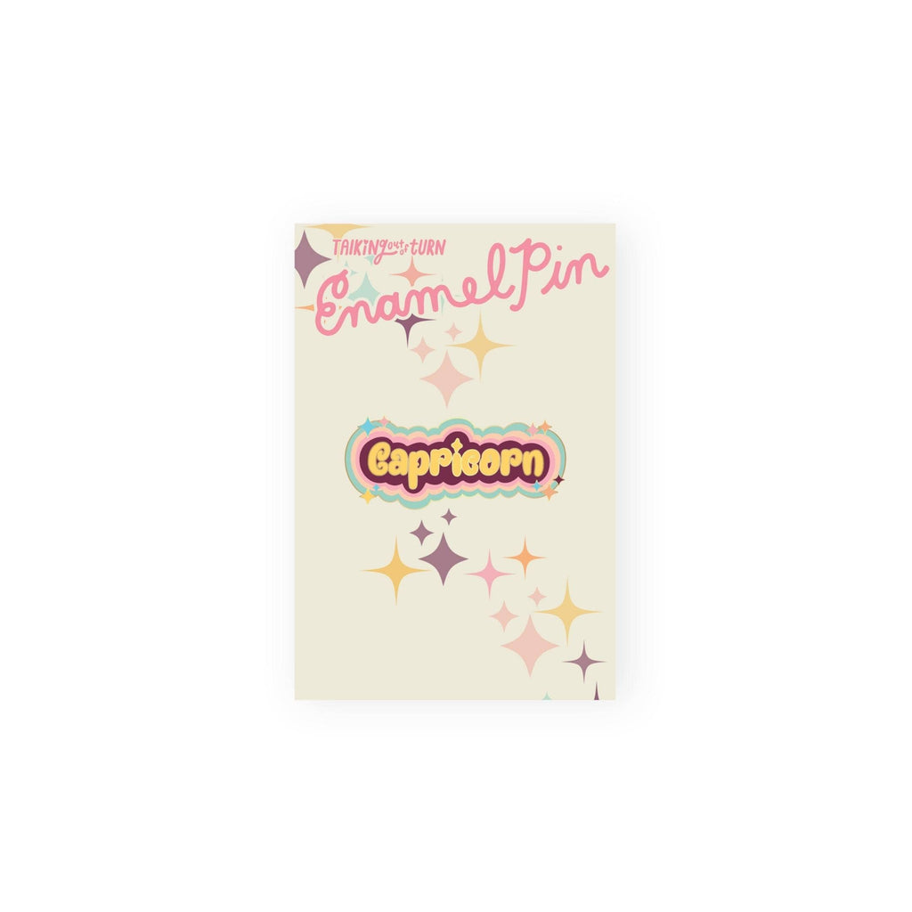 Zodiac Enamel Pin | Capricorn
