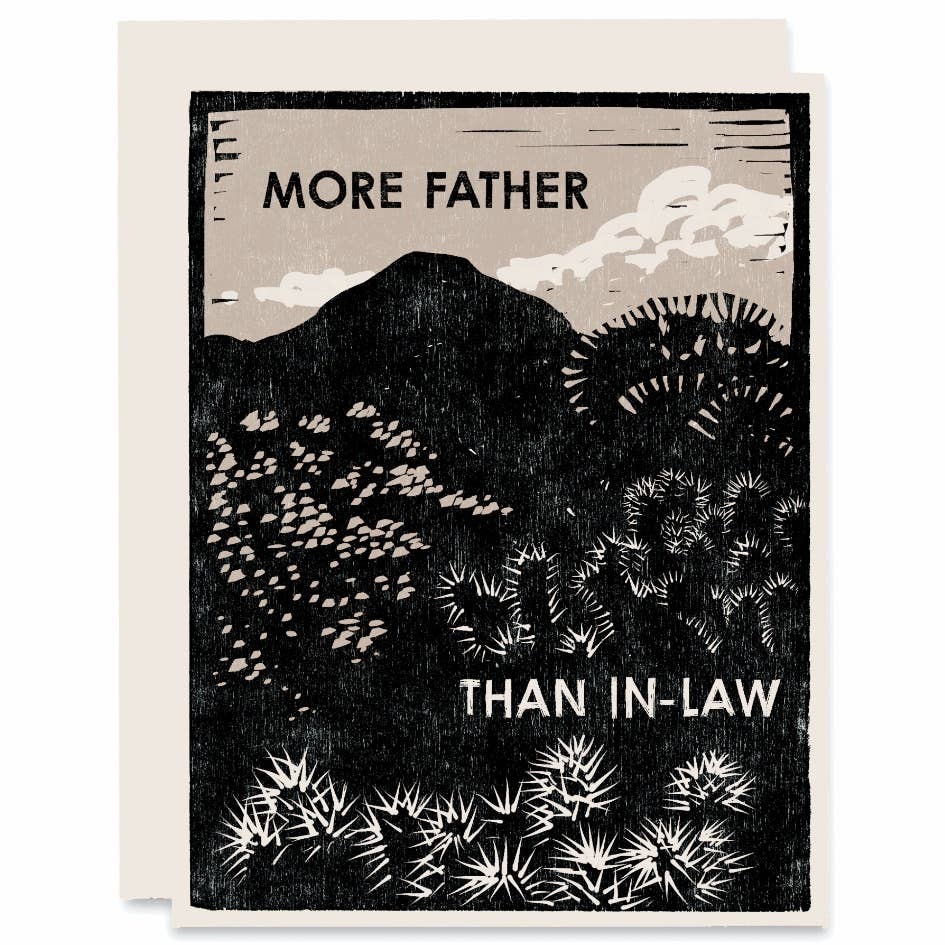 Father's Day Card | More Father Than In-Law