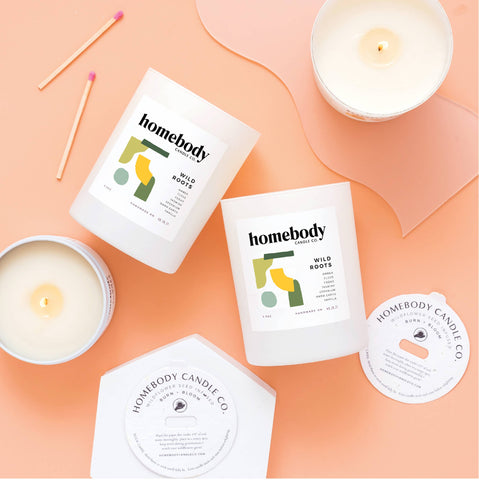 Burn + Bloom Candle | Wild Roots