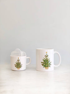 Two of a Kind Cup Set | Christmas Tree