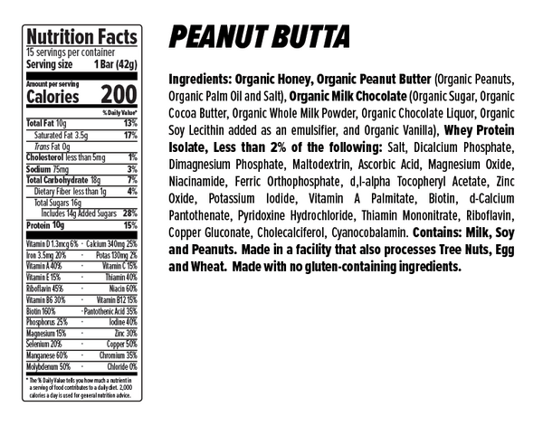 Protein Bar | Peanut Butta