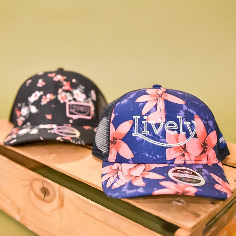 Lively Tech Trucker | Hibiscus