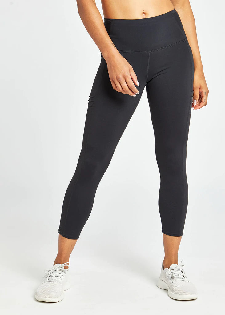 Women's Pocket Jogger 3/4 Tights | Black