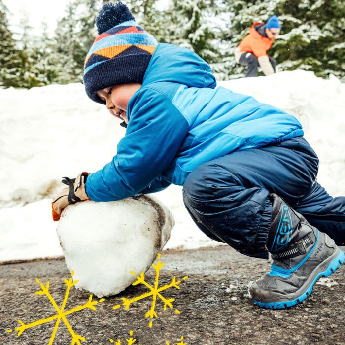 Little Kids' Snow Troll | Magnet/Blue Aster
