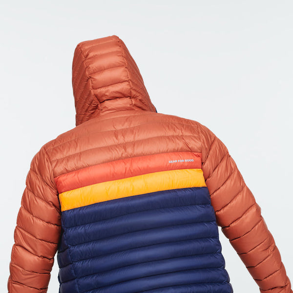 Men's Fuego Hooded Jacket | Spice/Maritime