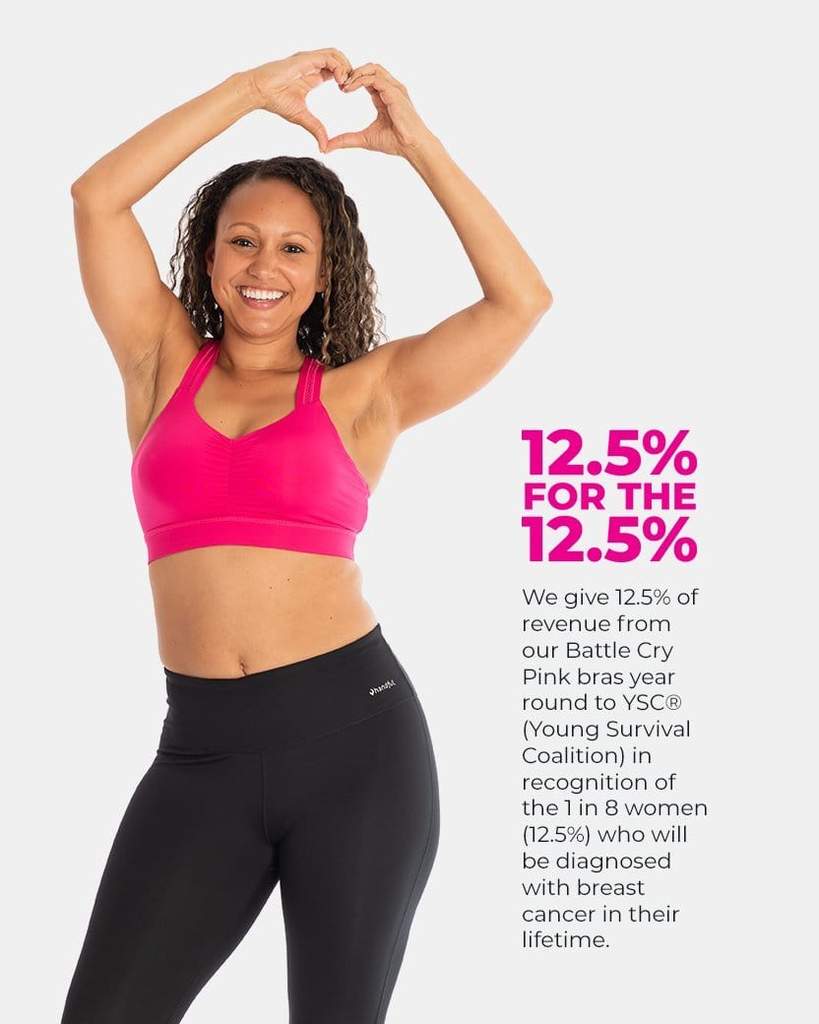 Y-Back Bra | Battle Cry Pink