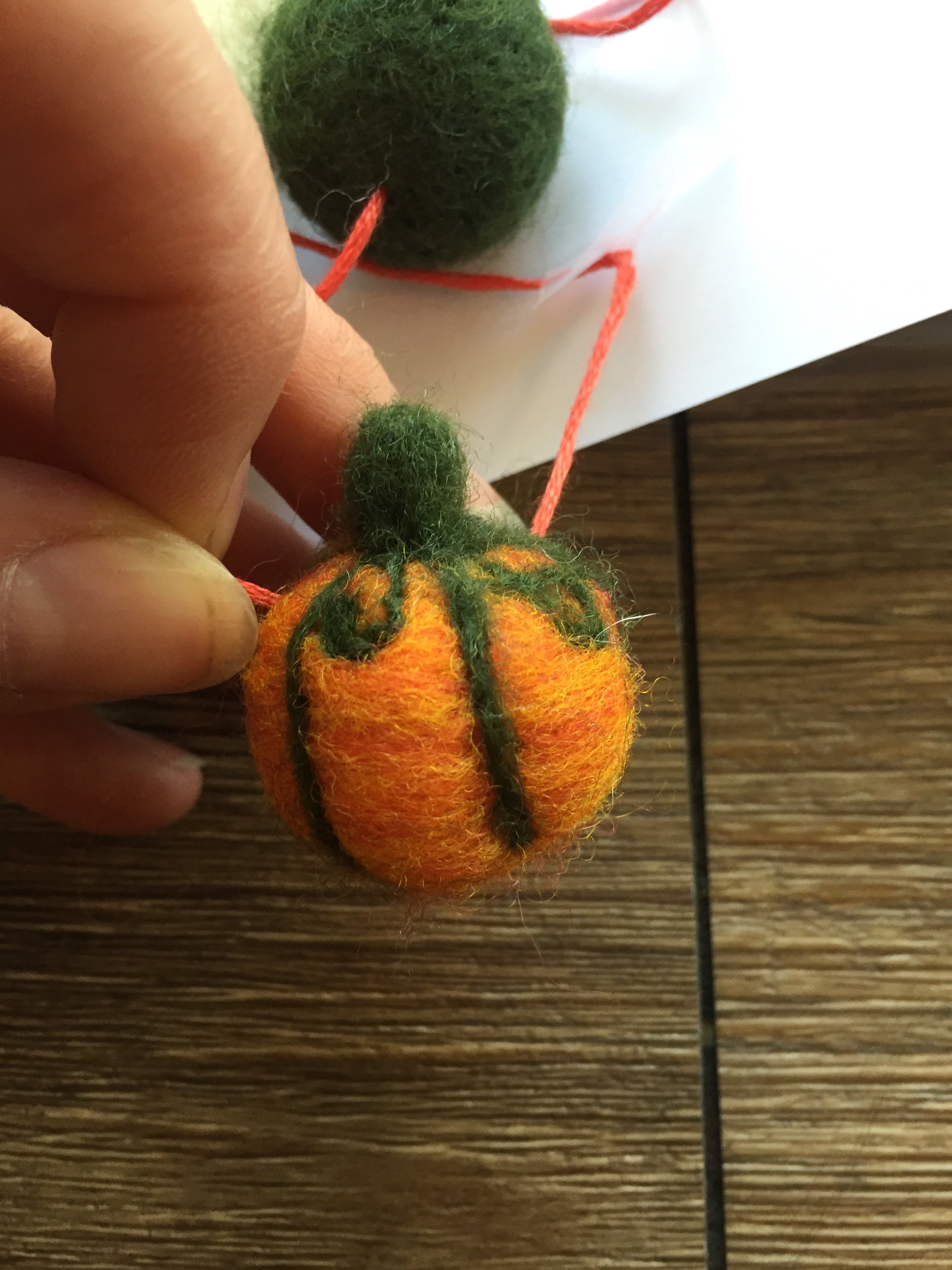 Hand-Felted Pom Garlands - 4'