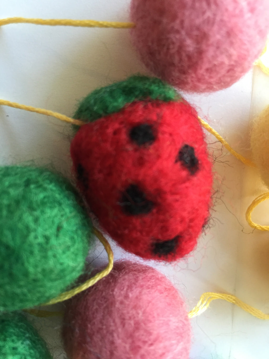 Hand-Felted Pom Garlands - 4'