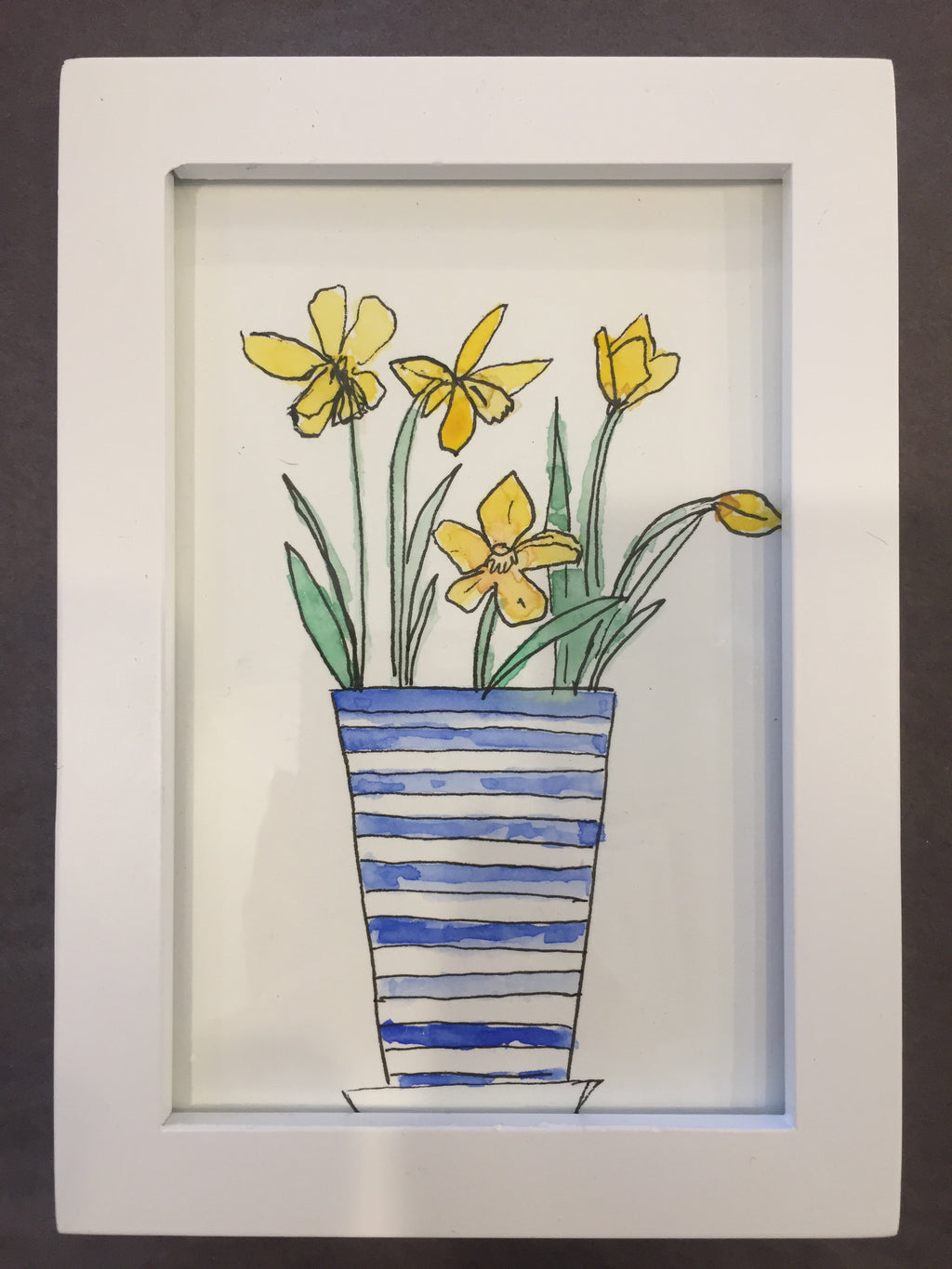 Framed Botanical Watercolors
