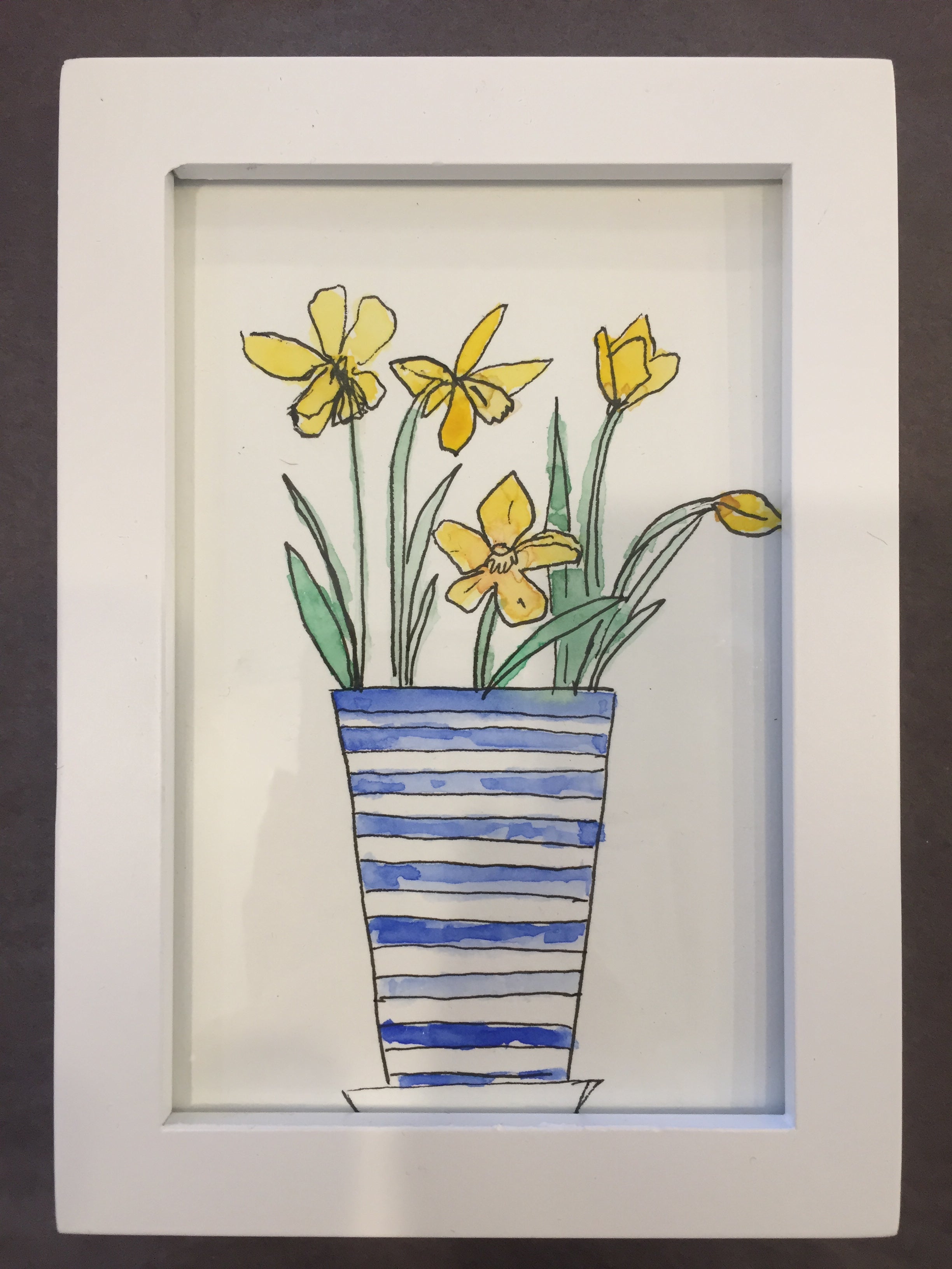 Framed Botanical Watercolors
