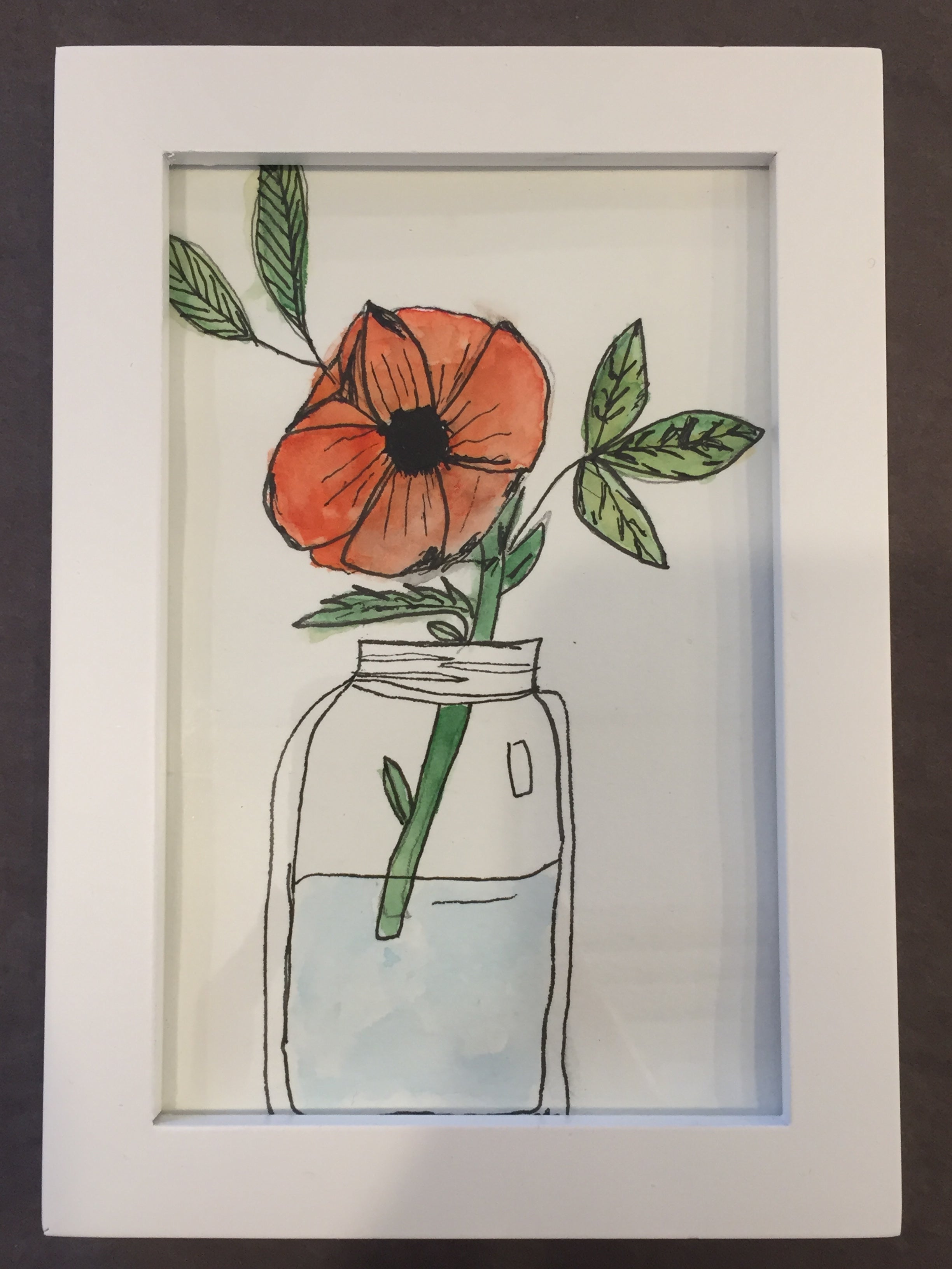 Framed Botanical Watercolors