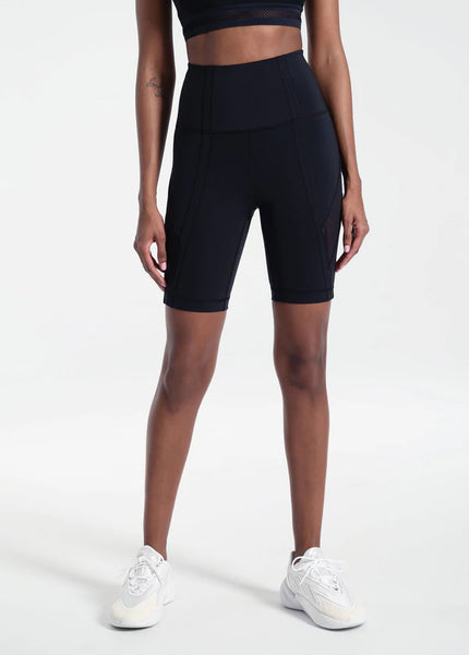 Women's Balance Biker Shorts | Black Beauty