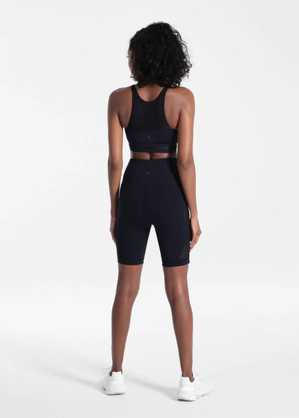 Women's Balance Biker Shorts | Black Beauty