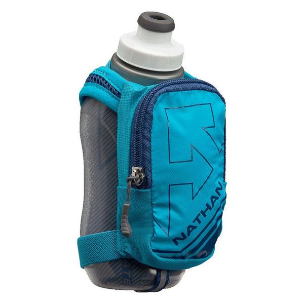 Nathan SpeedDraw Plus Insulated Flask, Handheld Running Water Bottle 18 Oz
