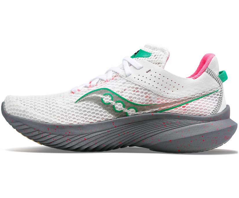 Women's Kinvara 14 | White/Gravel