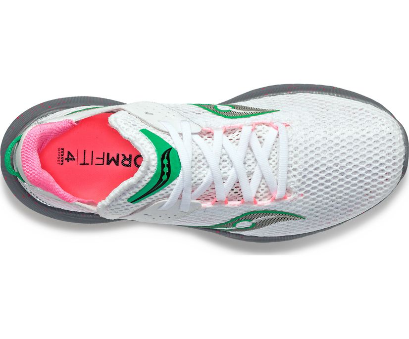 Women's Kinvara 14 | White/Gravel