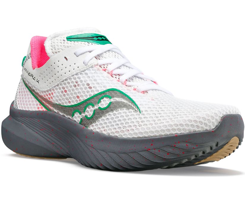 Women's Kinvara 14 | White/Gravel