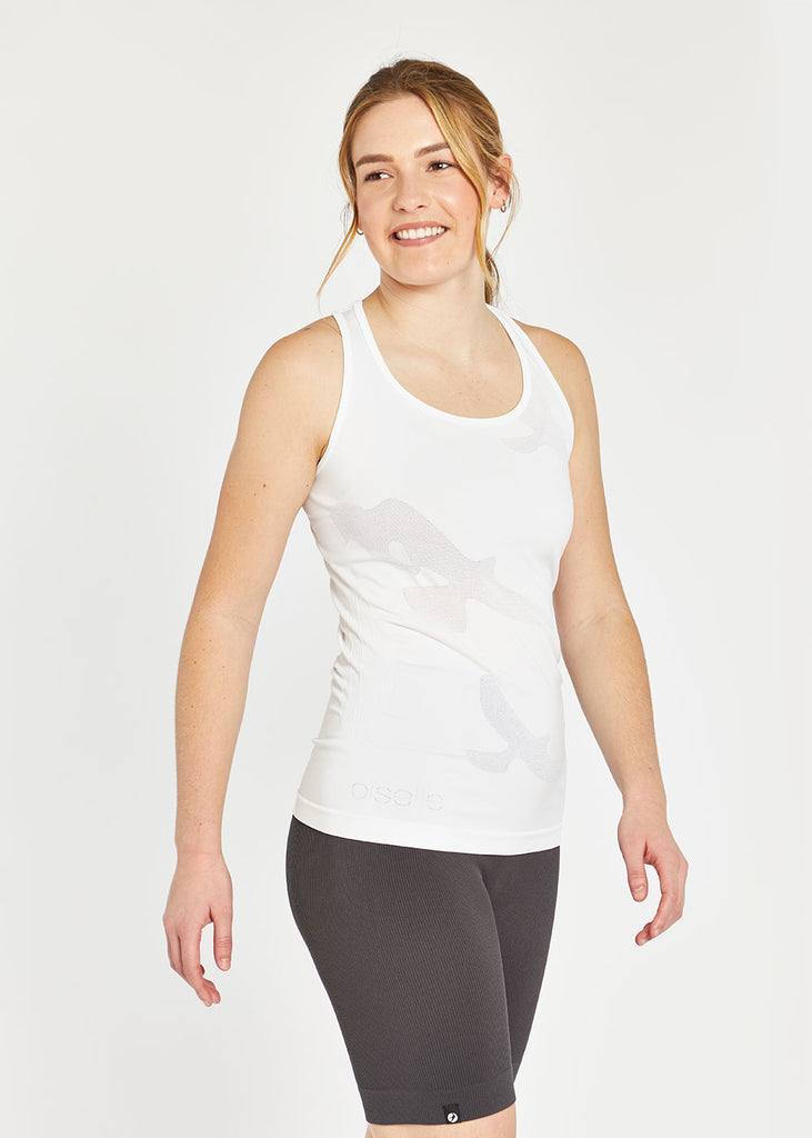 Women's Flyte Tank | White