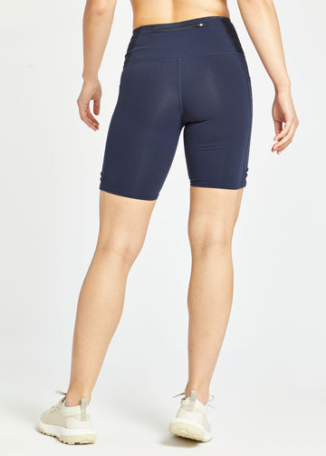 Women's Mid Length Pocket Shorts | Ink Blue