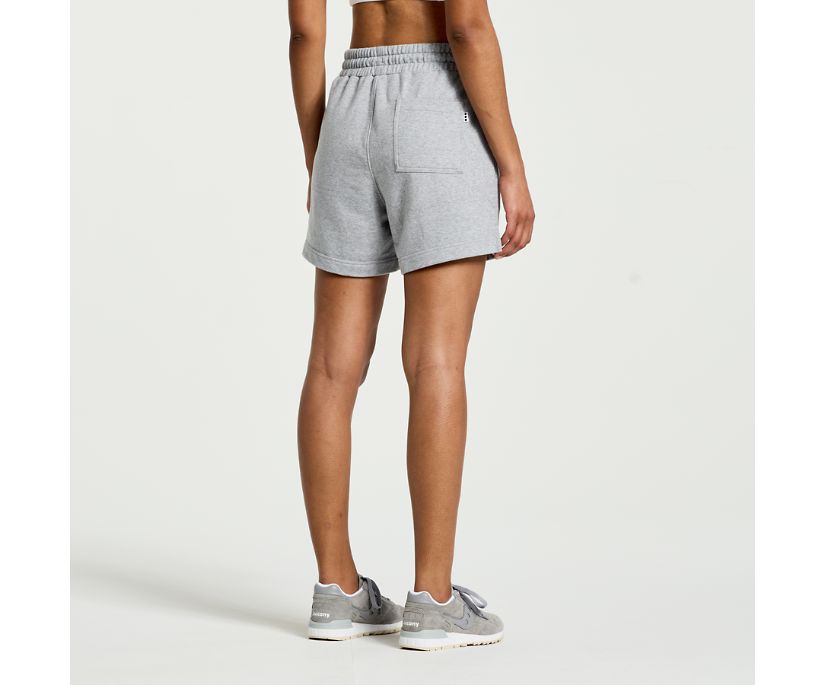 Women's Rested Sweat Short | Light Grey