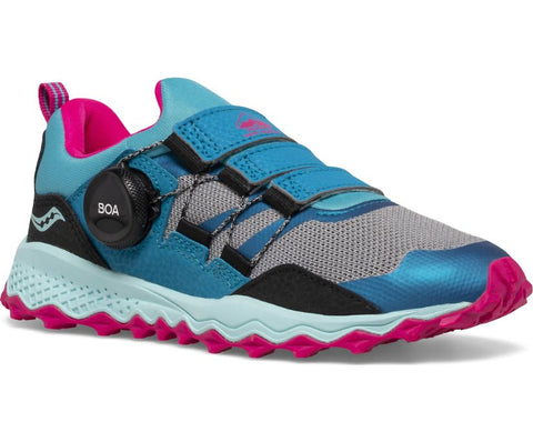 Youth Peregrine 12 Shield | Turquoise/Pink