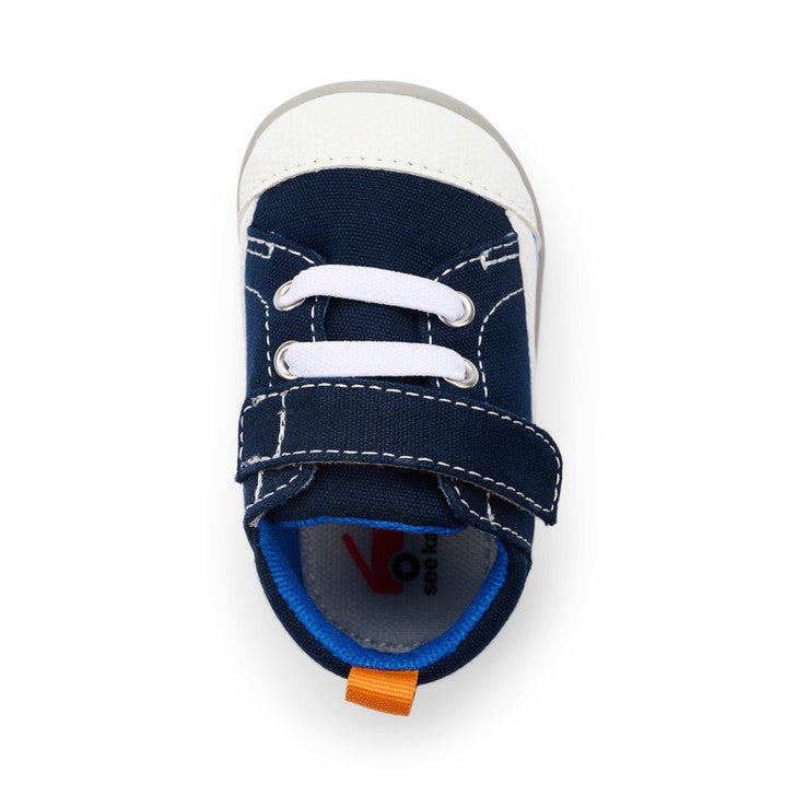 Baby Stevie II | Navy Canvas