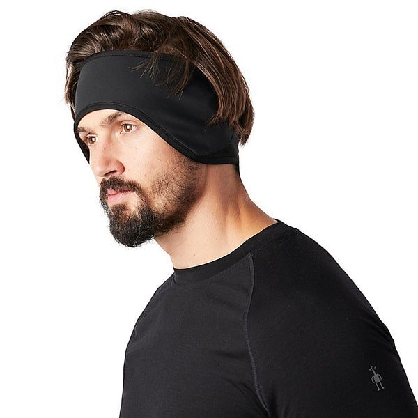 Active Fleece Wind Headband | Black