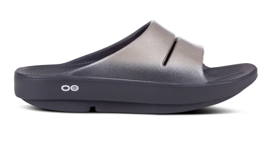 Oofos OOahh Luxe Slide | Latte