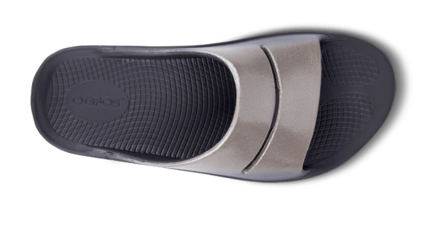 Oofos OOahh Luxe Slide | Latte